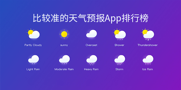 比较准的天气预报app排行榜