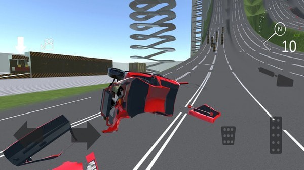 车祸碰撞模拟