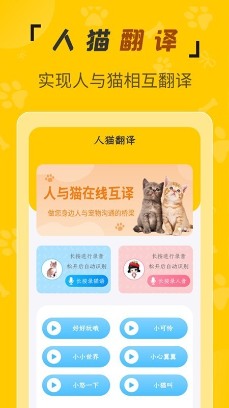 人猫翻译机