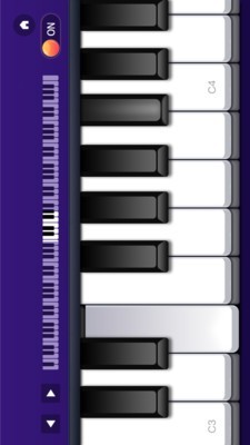 模拟钢琴键盘