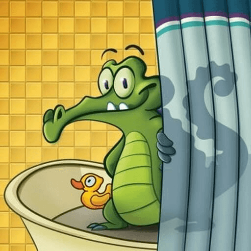 鳄鱼爱洗澡