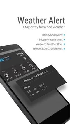 轻松天气app