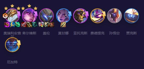 云顶之弈s8.5机甲龙王阵容