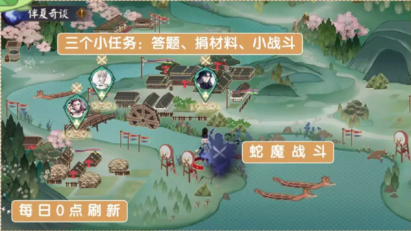 阴阳师伴夏奇谈攻略