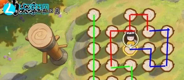 功夫一笔画32关攻略