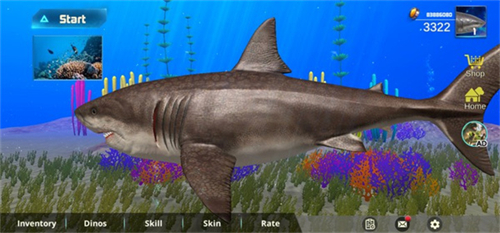 巨齿鲨模拟器无限金币版