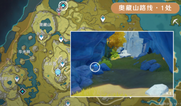 原神夜泊石分布图