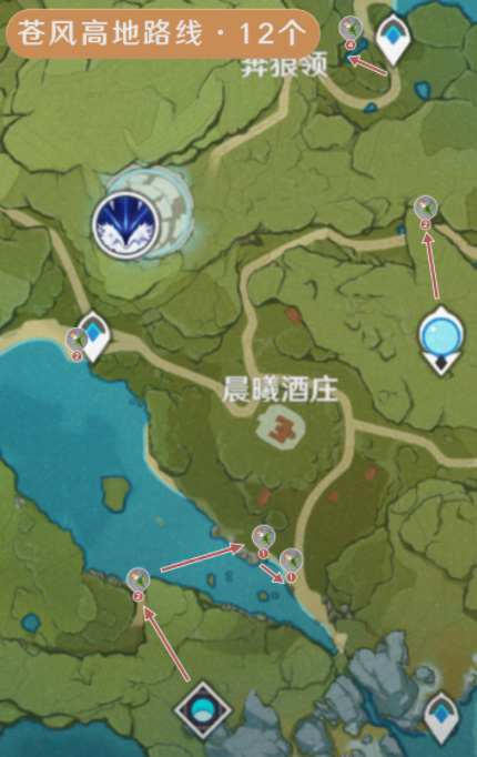 原神嘟嘟莲地图位置