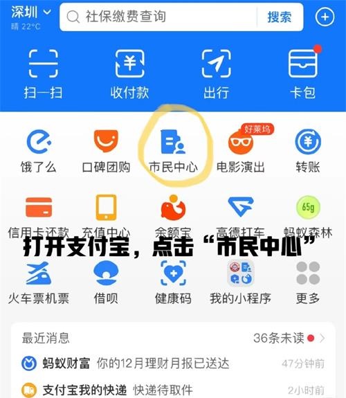 支付宝怎么自己交社保