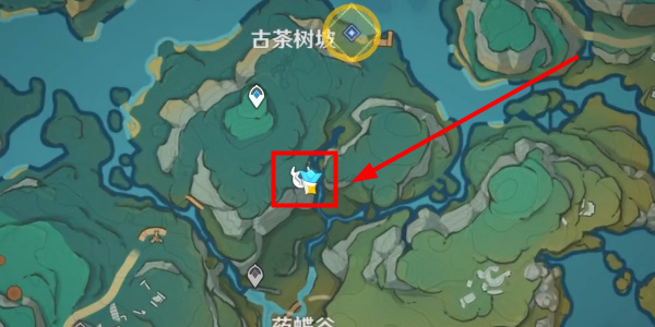 《原神》彩蝶翩绵之谷打卡点位置介绍