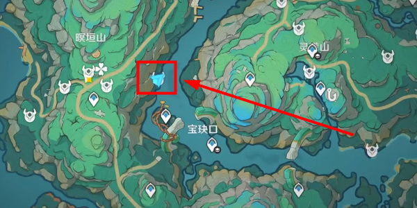 《原神》碧水的玉玦歌打卡点位置介绍