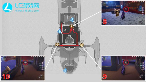 星穹铁道宝箱位置图晖长石号