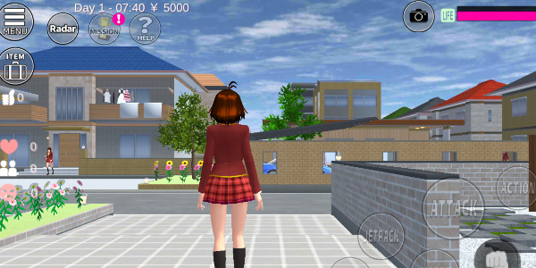 sakura school simulator英文版